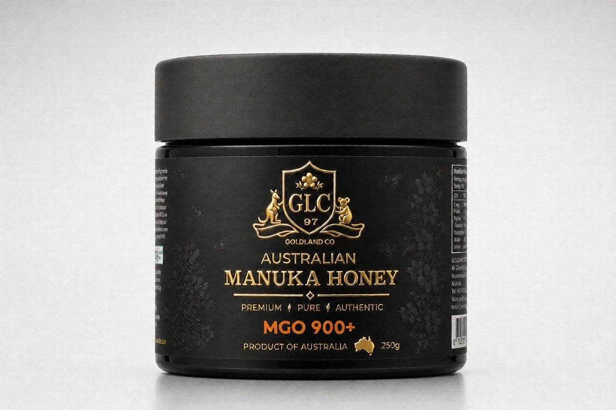 Goldland Co Australian Manuka Honey MGO 900+ 250g jar
