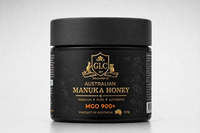 Goldland Co Australian Manuka Honey MGO 900+ 250g jar